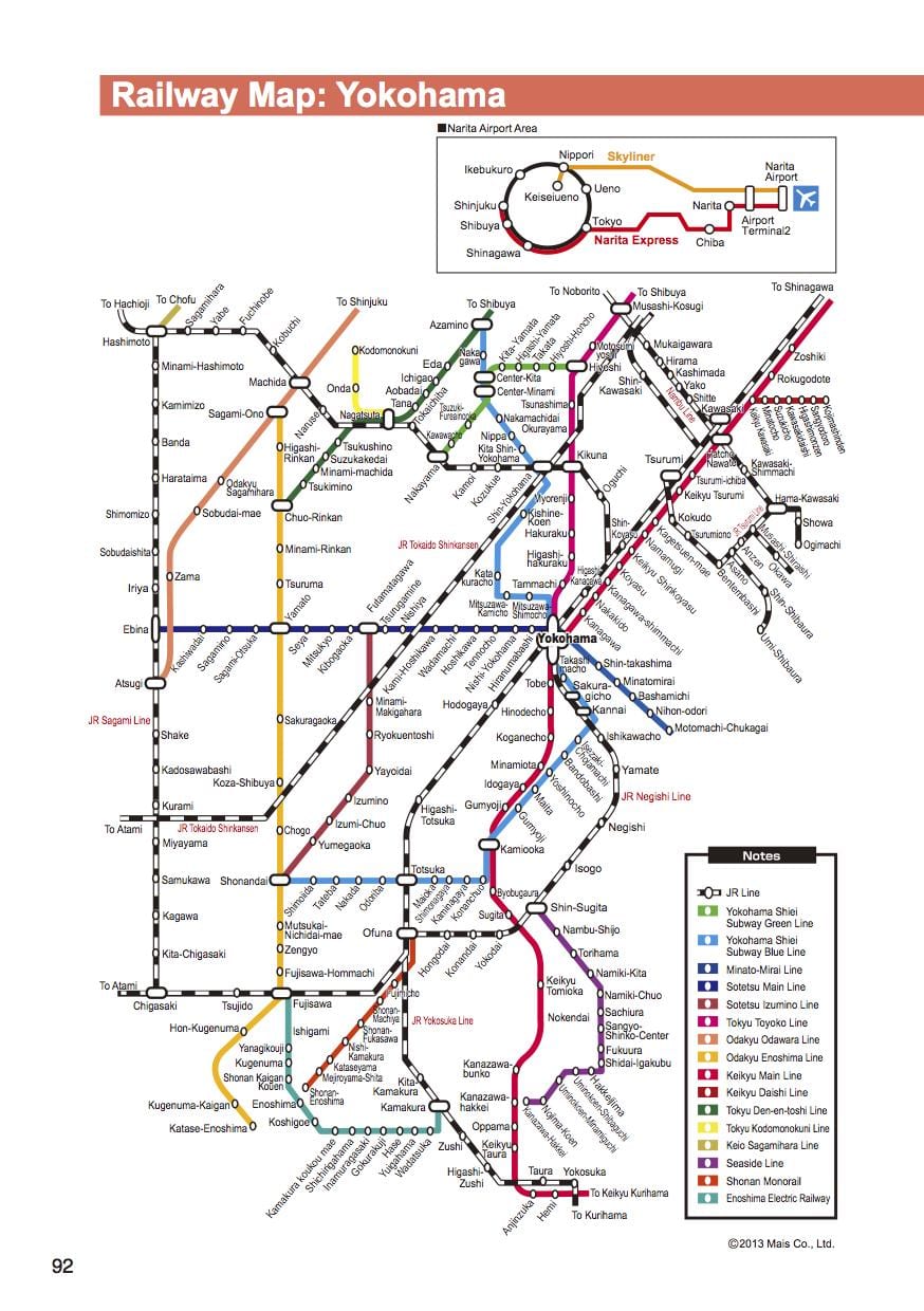 Yokohama tren göster