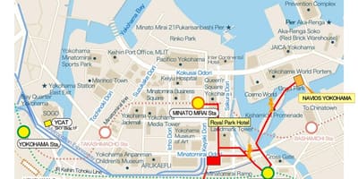 Minato mirai 21 harita